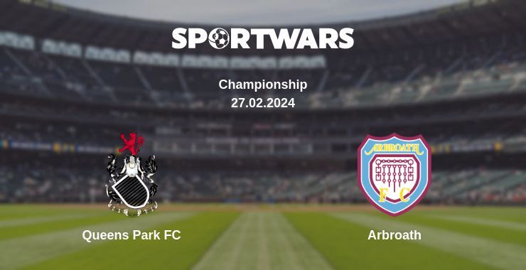 Queens Park FC — Arbroath дивитись онлайн безкоштовно 27.02.2024