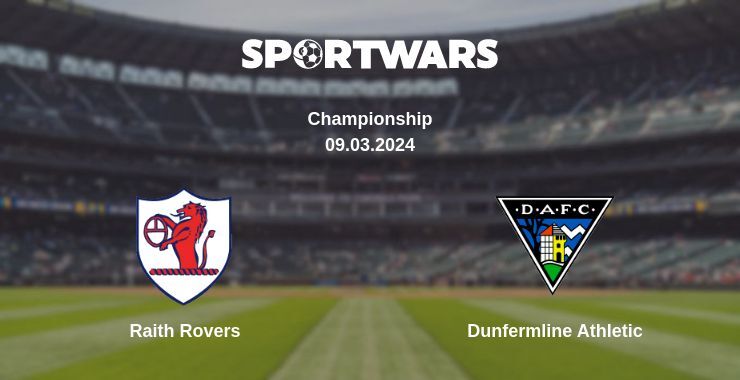 Raith Rovers — Dunfermline Athletic дивитись онлайн безкоштовно 09.03.2024