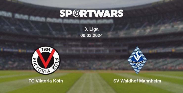 FC Viktoria Köln — SV Waldhof Mannheim дивитись онлайн безкоштовно 09.03.2024