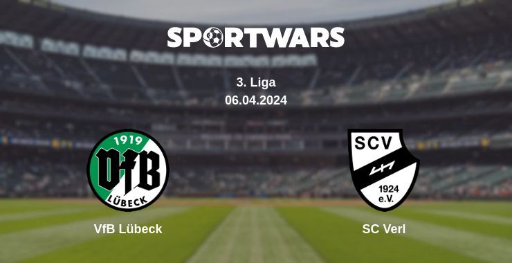 VfB Lübeck — SC Verl дивитись онлайн безкоштовно 06.04.2024