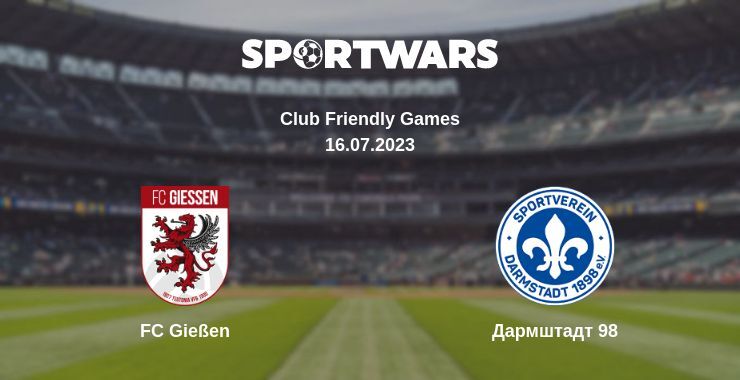 FC Gießen — Дармштадт 98 дивитись онлайн безкоштовно 16.07.2023