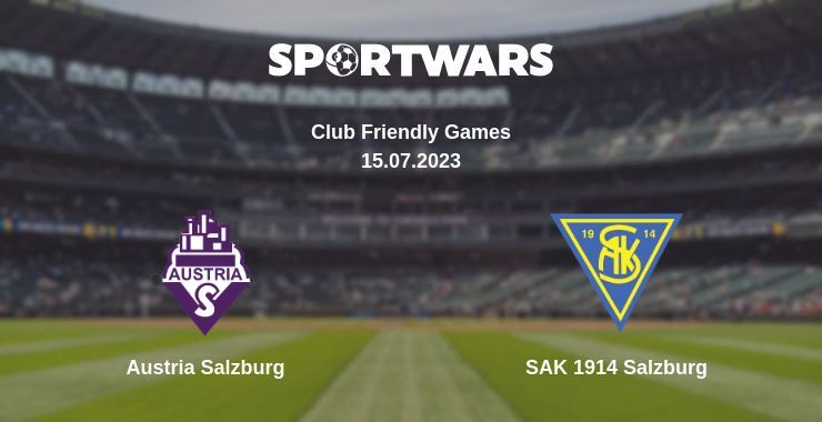 Austria Salzburg — SAK 1914 Salzburg дивитись онлайн безкоштовно 15.07.2023