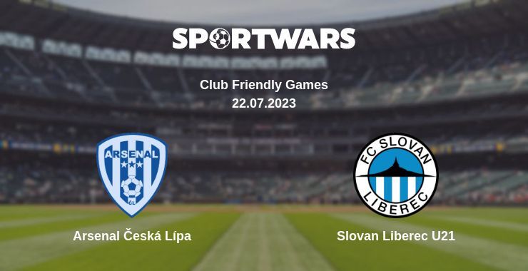 Arsenal Česká Lípa — Slovan Liberec U21 дивитись онлайн безкоштовно 22.07.2023