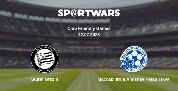 Sturm Graz II — Maccabi Ironi Amishav Petah Tikva дивитись онлайн безкоштовно 22.07.2023