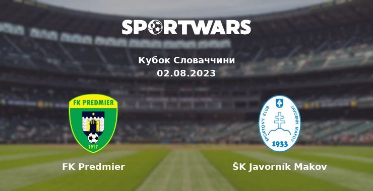 FK Predmier — ŠK Javorník Makov дивитись онлайн безкоштовно 02.08.2023