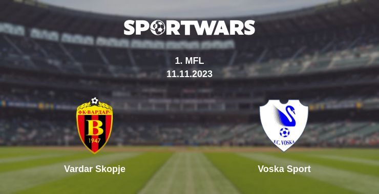 Vardar Skopje — Voska Sport дивитись онлайн безкоштовно 11.11.2023