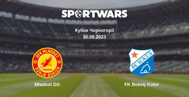 Mladost DG — FK Bokelj Kotor дивитись онлайн безкоштовно 30.08.2023