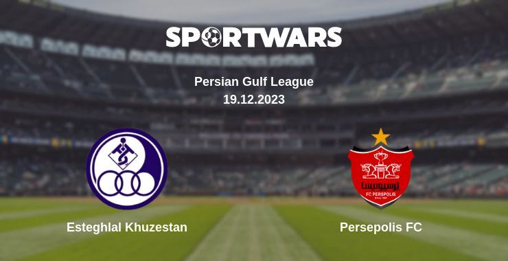 Esteghlal Khuzestan — Persepolis FC дивитись онлайн безкоштовно 19.12.2023