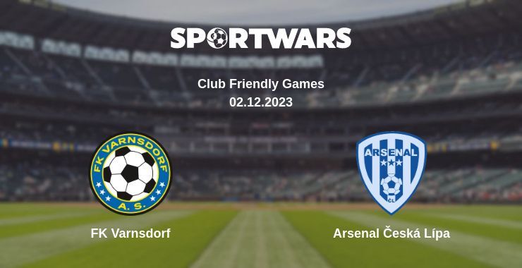 FK Varnsdorf — Arsenal Česká Lípa дивитись онлайн безкоштовно 02.12.2023