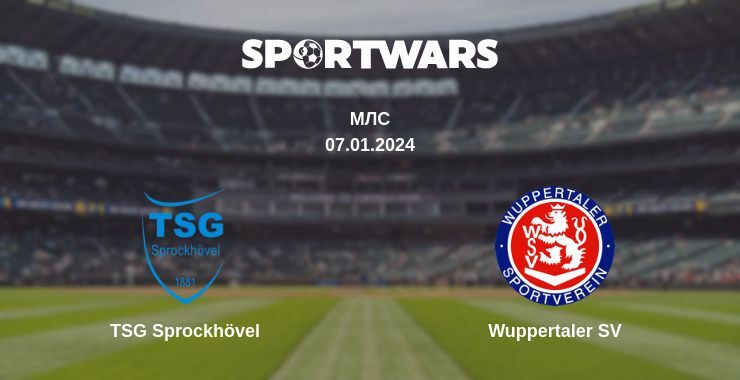 TSG Sprockhövel — Wuppertaler SV дивитись онлайн безкоштовно 07.01.2024