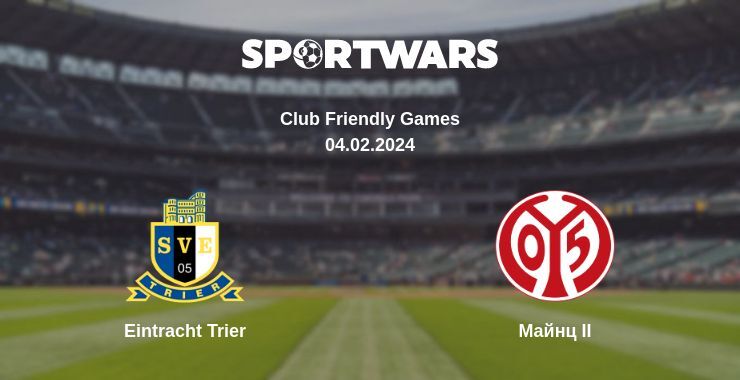 Eintracht Trier — Майнц II дивитись онлайн безкоштовно 04.02.2024