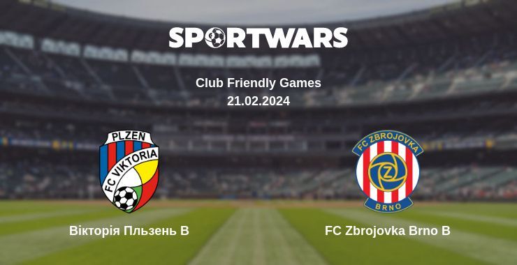 Вікторія Пльзень B — FC Zbrojovka Brno B дивитись онлайн безкоштовно 21.02.2024