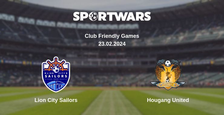 Lion City Sailors — Hougang United дивитись онлайн безкоштовно 23.02.2024