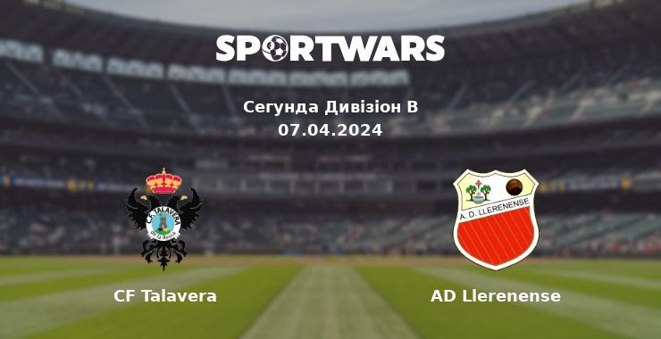 CF Talavera — AD Llerenense дивитись онлайн безкоштовно 07.04.2024