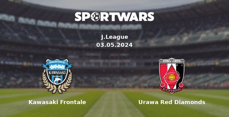 Kawasaki Frontale — Urawa Red Diamonds дивитись онлайн безкоштовно 03.05.2024