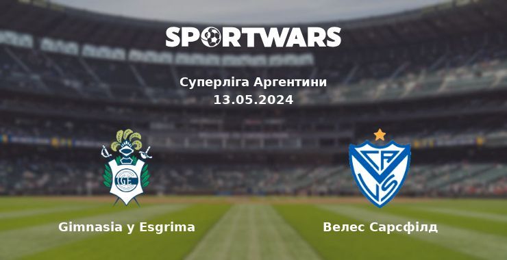 Gimnasia y Esgrima — Велес Сарсфілд дивитись онлайн безкоштовно 13.05.2024