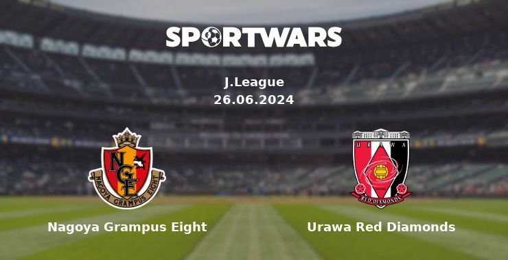 Nagoya Grampus Eight — Urawa Red Diamonds дивитись онлайн безкоштовно 26.06.2024