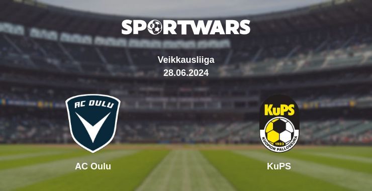 AC Oulu — KuPS дивитись онлайн безкоштовно 28.06.2024