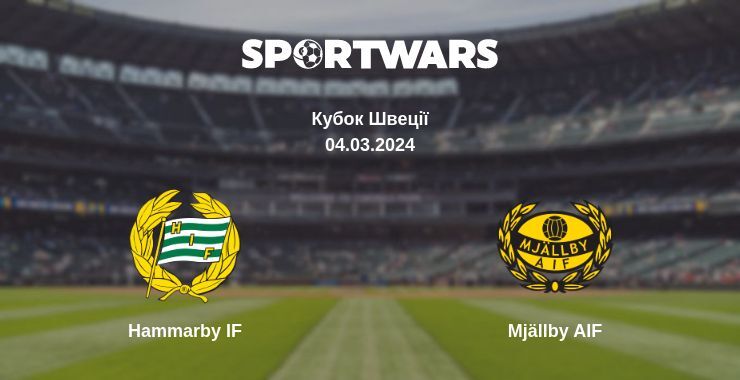 Hammarby IF — Mjällby AIF дивитись онлайн безкоштовно 04.03.2024