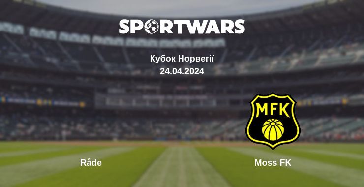 Råde — Moss FK дивитись онлайн безкоштовно 24.04.2024