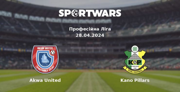 Akwa United — Kano Pillars дивитись онлайн безкоштовно 28.04.2024