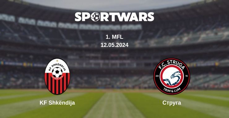 Результат матчу KF Shkëndija — Струга, 12.05.2024