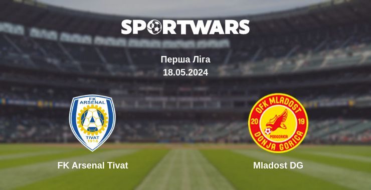 FK Arsenal Tivat — Mladost DG дивитись онлайн безкоштовно 18.05.2024