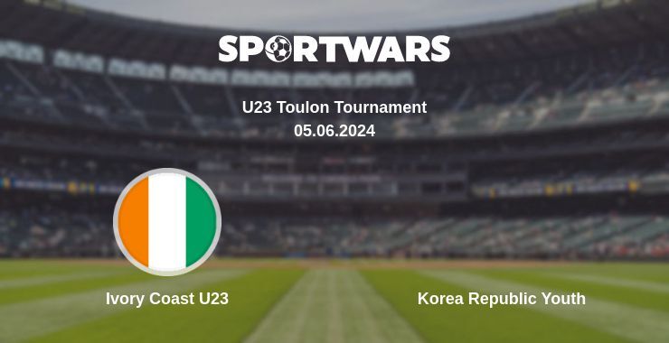 Ivory Coast U23 — Korea Republic Youth дивитись онлайн безкоштовно 05.06.2024