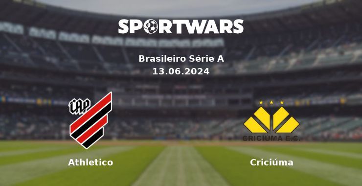 Athletico — Criciúma дивитись онлайн безкоштовно 13.06.2024