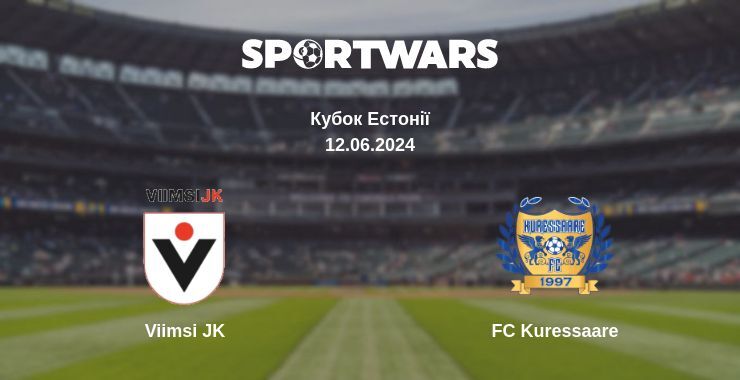 Viimsi JK — FC Kuressaare дивитись онлайн безкоштовно 12.06.2024