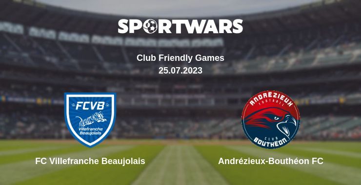 FC Villefranche Beaujolais — Andrézieux-Bouthéon FC дивитись онлайн безкоштовно 25.07.2023