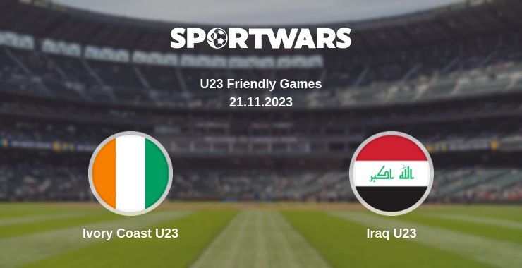 Ivory Coast U23 — Iraq U23 дивитись онлайн безкоштовно 21.11.2023