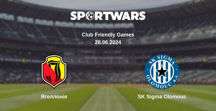 Ягеллонія — SK Sigma Olomouc дивитись онлайн безкоштовно 28.06.2024