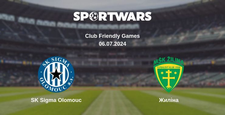 SK Sigma Olomouc — Жиліна дивитись онлайн безкоштовно 06.07.2024