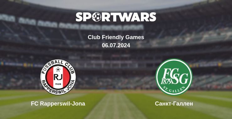 FC Rapperswil-Jona — Санкт-Галлен дивитись онлайн безкоштовно 06.07.2024