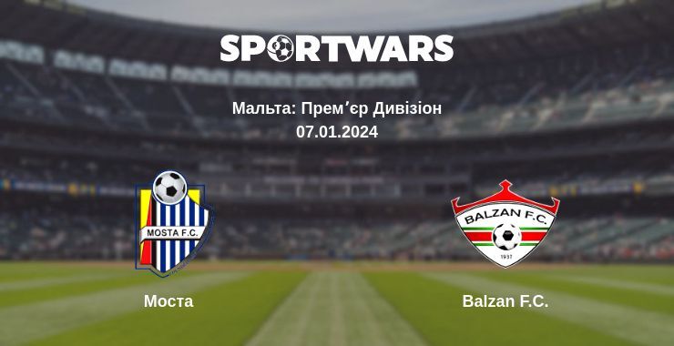 Моста — Balzan F.C. дивитись онлайн безкоштовно 07.01.2024