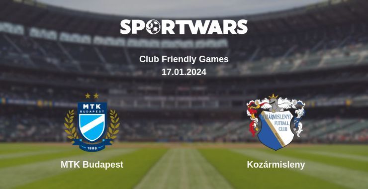 MTK Budapest — Kozármisleny дивитись онлайн безкоштовно 17.01.2024