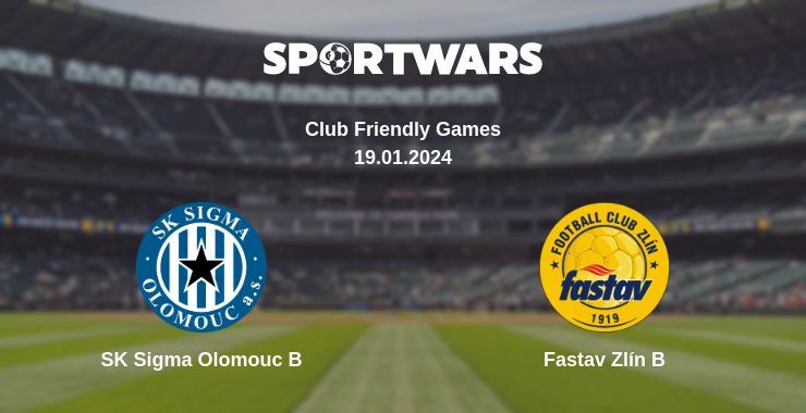 SK Sigma Olomouc B — Fastav Zlín B дивитись онлайн безкоштовно 19.01.2024