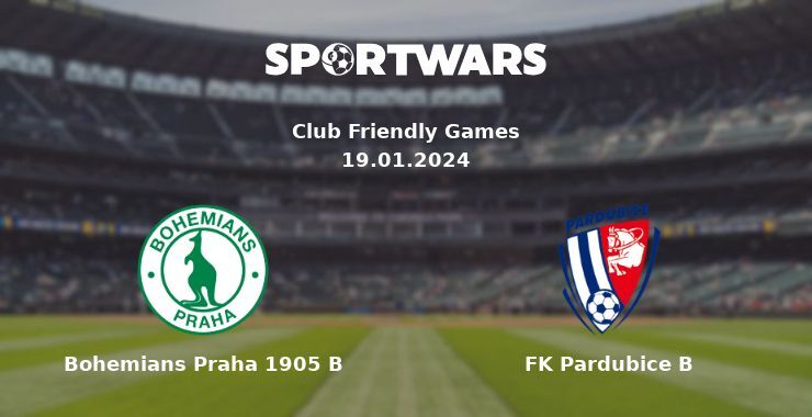 Bohemians Praha 1905 B — FK Pardubice B дивитись онлайн безкоштовно 19.01.2024