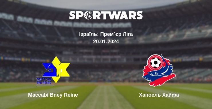 Maccabi Bney Reine — Хапоель Хайфа дивитись онлайн безкоштовно 20.01.2024