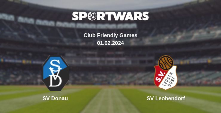 SV Donau — SV Leobendorf дивитись онлайн безкоштовно 01.02.2024