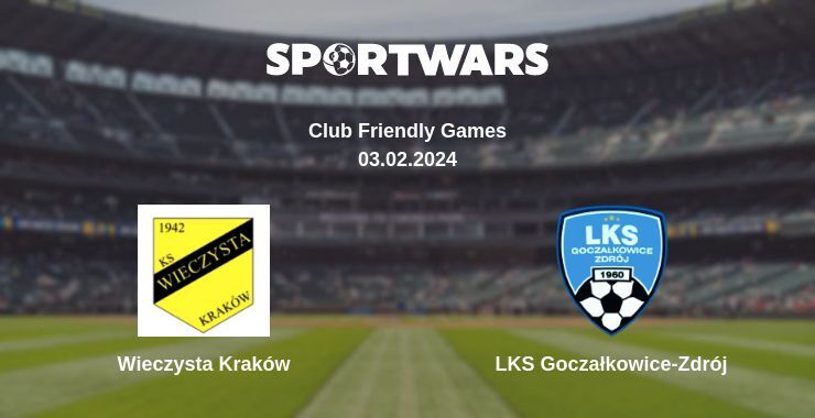 Wieczysta Kraków — LKS Goczałkowice-Zdrój дивитись онлайн безкоштовно 03.02.2024