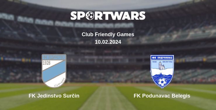 FK Jedinstvo Surčin — FK Podunavac Belegis дивитись онлайн безкоштовно 10.02.2024