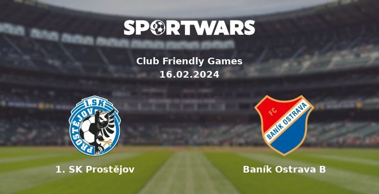 1. SK Prostějov — Baník Ostrava B дивитись онлайн безкоштовно 16.02.2024