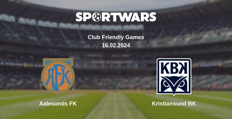 Aalesunds FK — Kristiansund BK дивитись онлайн безкоштовно 16.02.2024