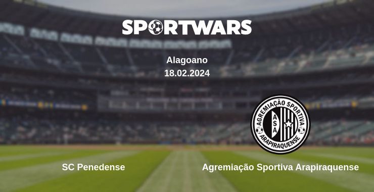 SC Penedense — Agremiação Sportiva Arapiraquense дивитись онлайн безкоштовно 18.02.2024