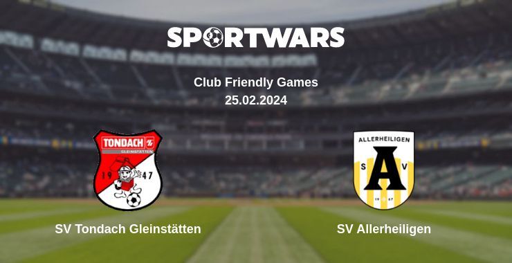 SV Tondach Gleinstätten — SV Allerheiligen дивитись онлайн безкоштовно 25.02.2024