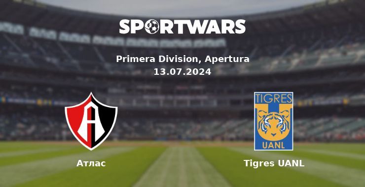 Атлас — Tigres UANL дивитись онлайн безкоштовно 13.07.2024