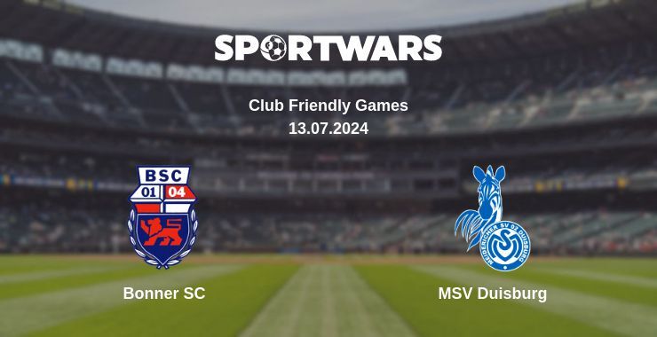 Bonner SC — MSV Duisburg дивитись онлайн безкоштовно 13.07.2024