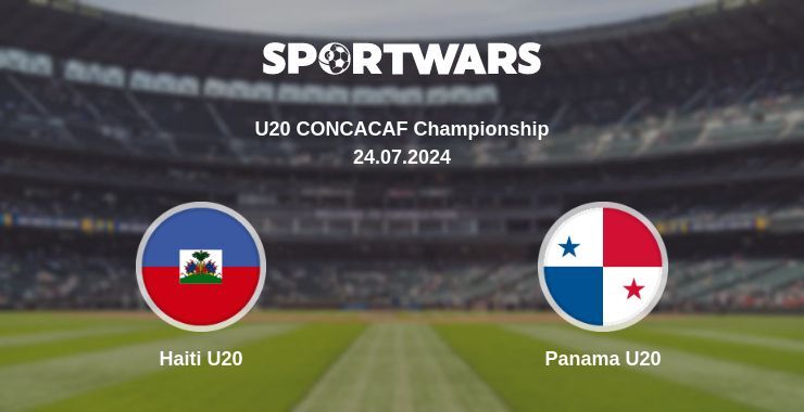 Haiti U20 — Panama U20 дивитись онлайн безкоштовно 24.07.2024